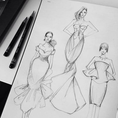 45+ Best Fashion Design Sketches for your Inspiration