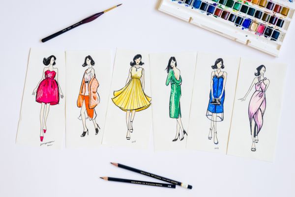 How to Draw Fashion Sketches 15 Steps with Pictures  wikiHow