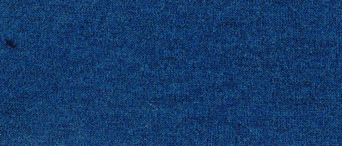 Development of denim effect on knitted fabric