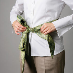 jackets for dresses Laine | Tie Front Khaki Cropped Midi Shirt Dress main image 0