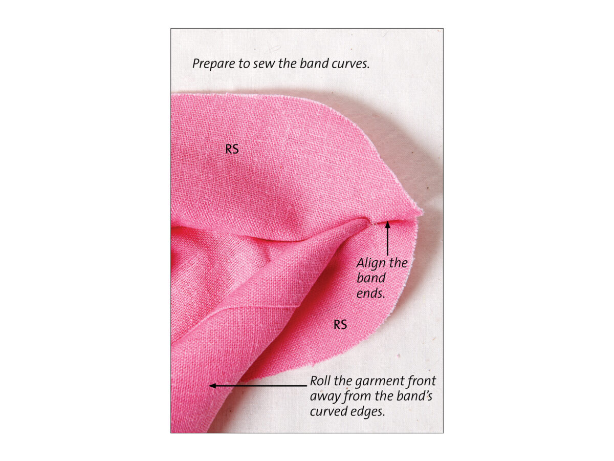 roll the garment