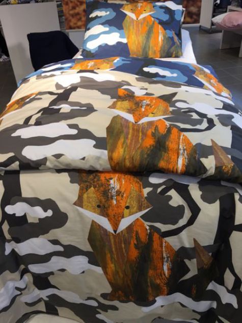 Fox bedcover