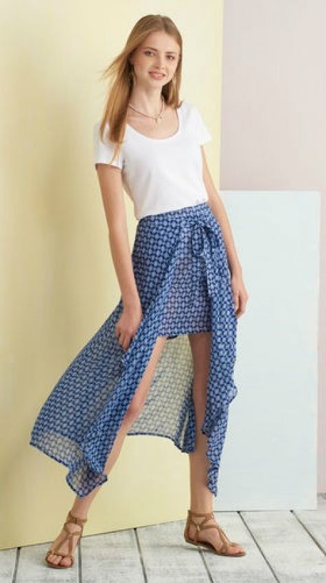 Maxi skirt outlet overlay shorts