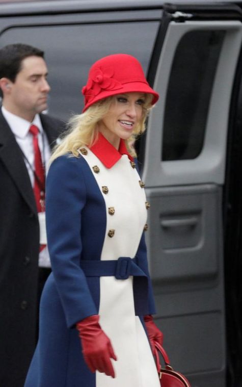 Kellyann Conway inauguration 2017