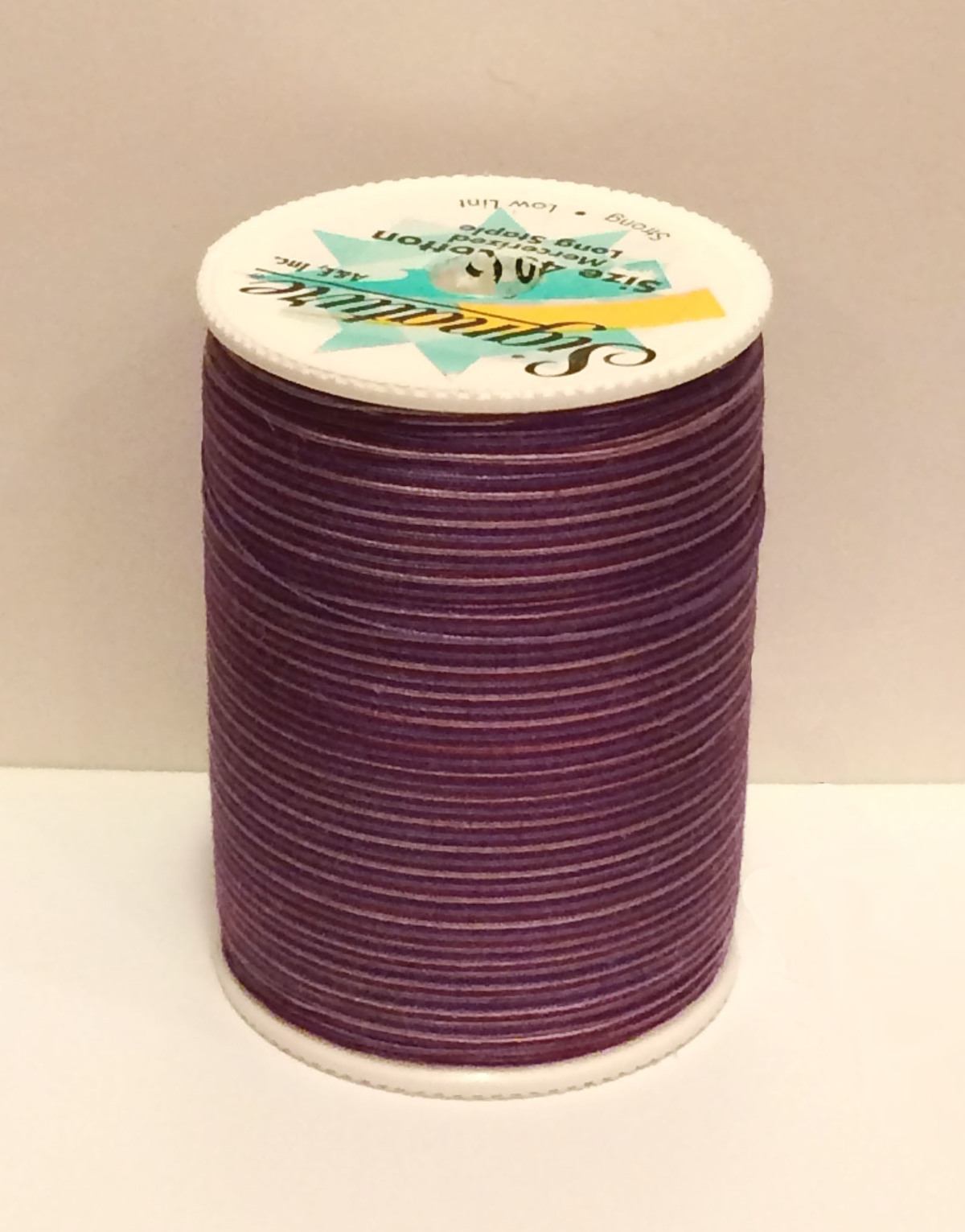 Variegated cotton thread