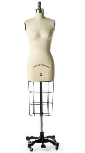 Our Dritz Twin-Fit Adjustable Dress Form Dress Forms are in short