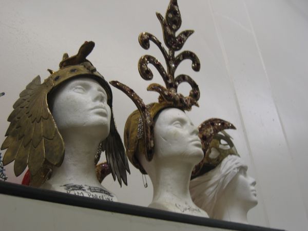 Dramatic headpieces