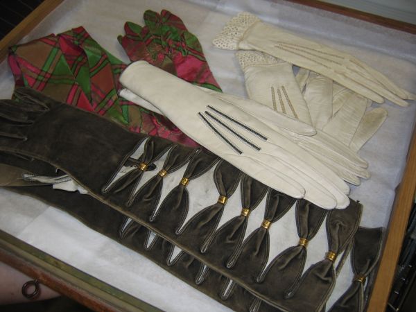 Ornate gloves