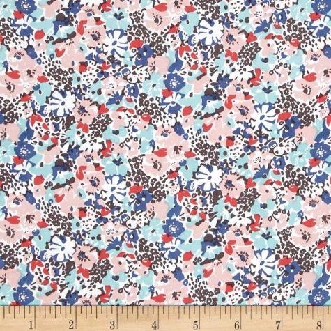 Liberty silk print