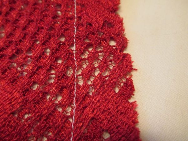 How to Finish Seams on Chantilly Lace - Threads