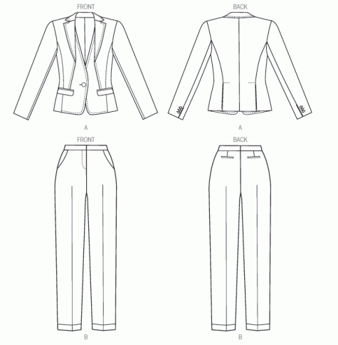 vogue pattern v1388