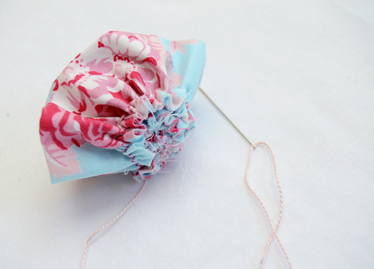 DIY Fabric Rosette  How to Make Fabric Rosettes