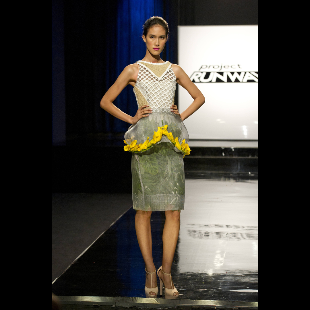 project runway flower dress Project Runway' Season 19, Episode 4 Recap: ''Flower Power"