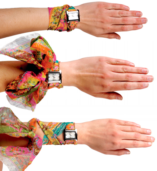 How to Make a Watch Wrap - Threads display picture 1