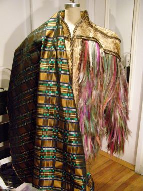 The Big Finish - Completing the Fantasy Fur Jacket - Threads