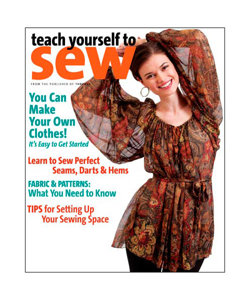 Teach yourself to sew? You can do it!