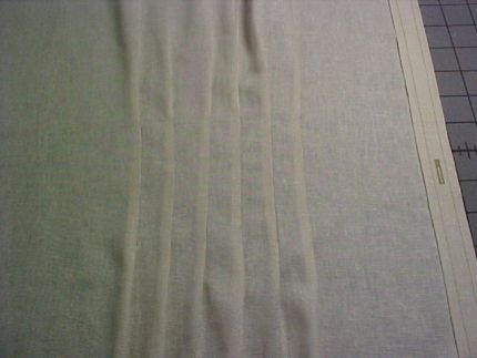 shirt with pleats