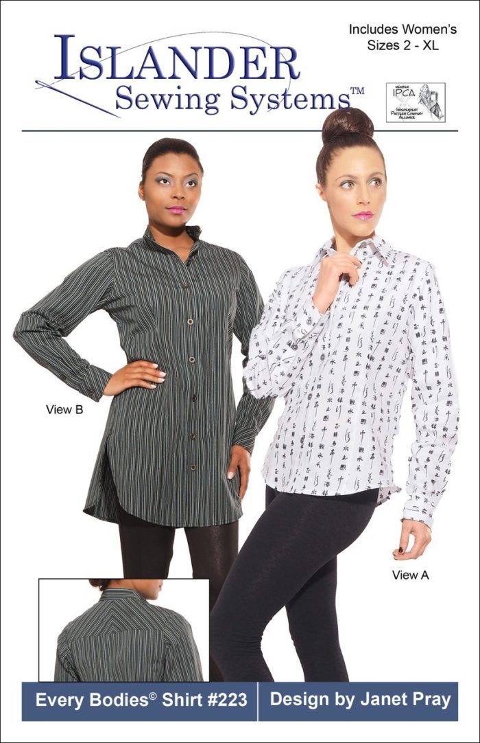 blouse options Islander Sewing patterns