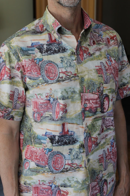 Sewing Pattern: Men's Camp Collar Shirt - Perfect Gift for The Man