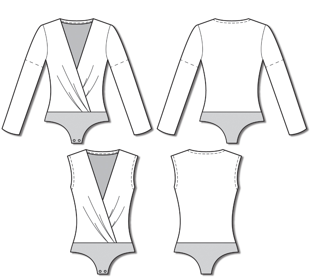 Pattern Review: Vogue 9298 - Bodysuit