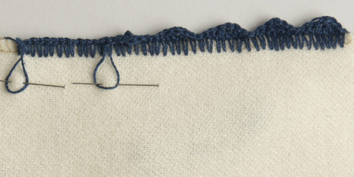 Crocheted Edges on Garments - Threads