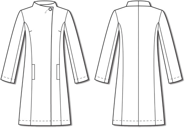 Pattern Review: Marfy 6107 Classic Coat - Threads