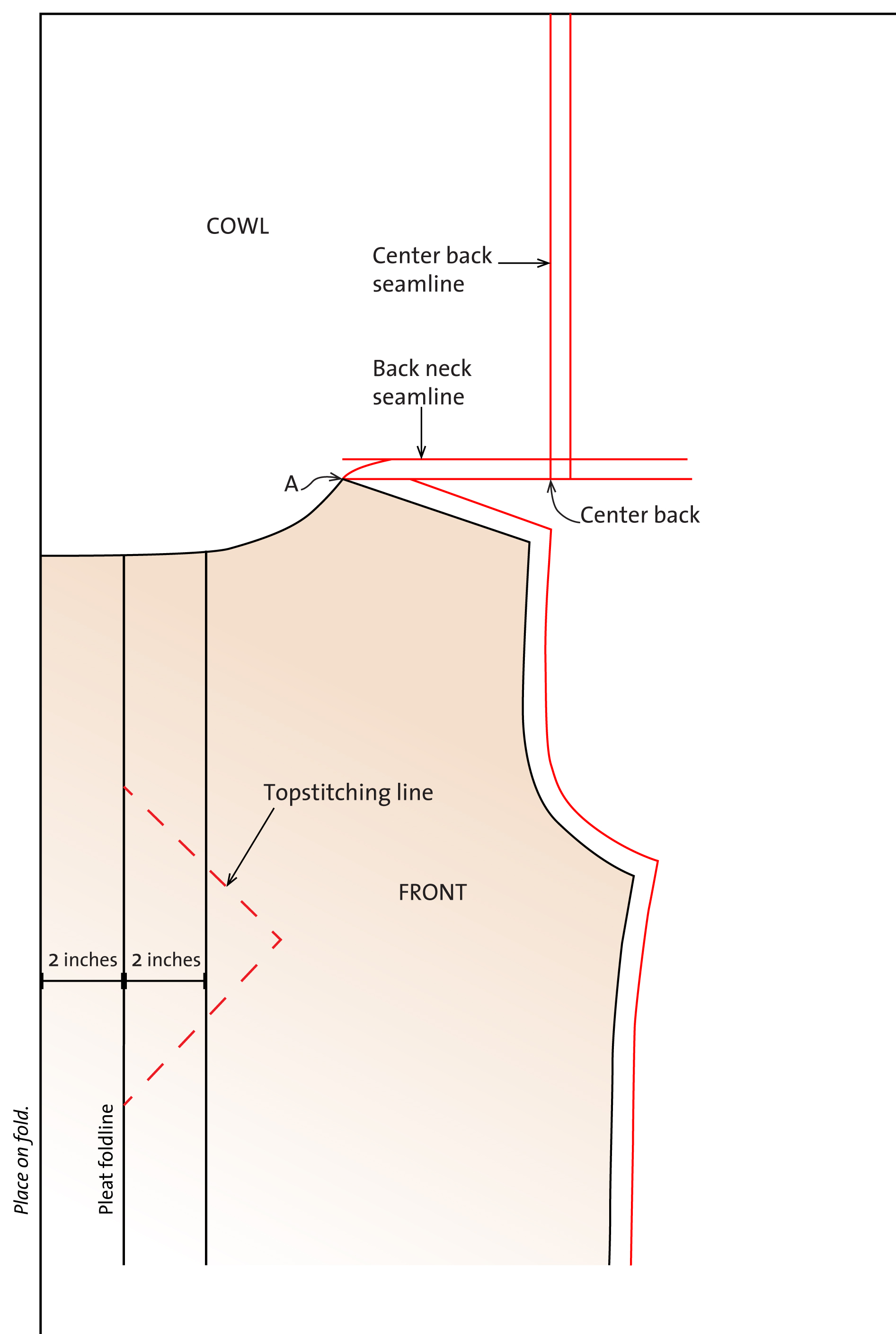 Design a Cut-On Cowl Neckline - Threads