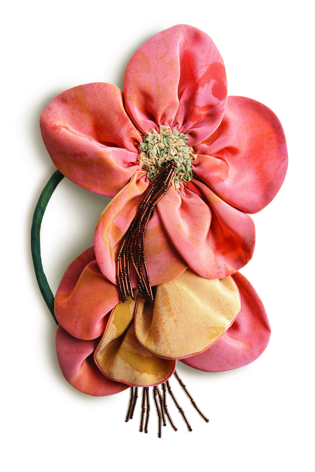 Create your own silk flower