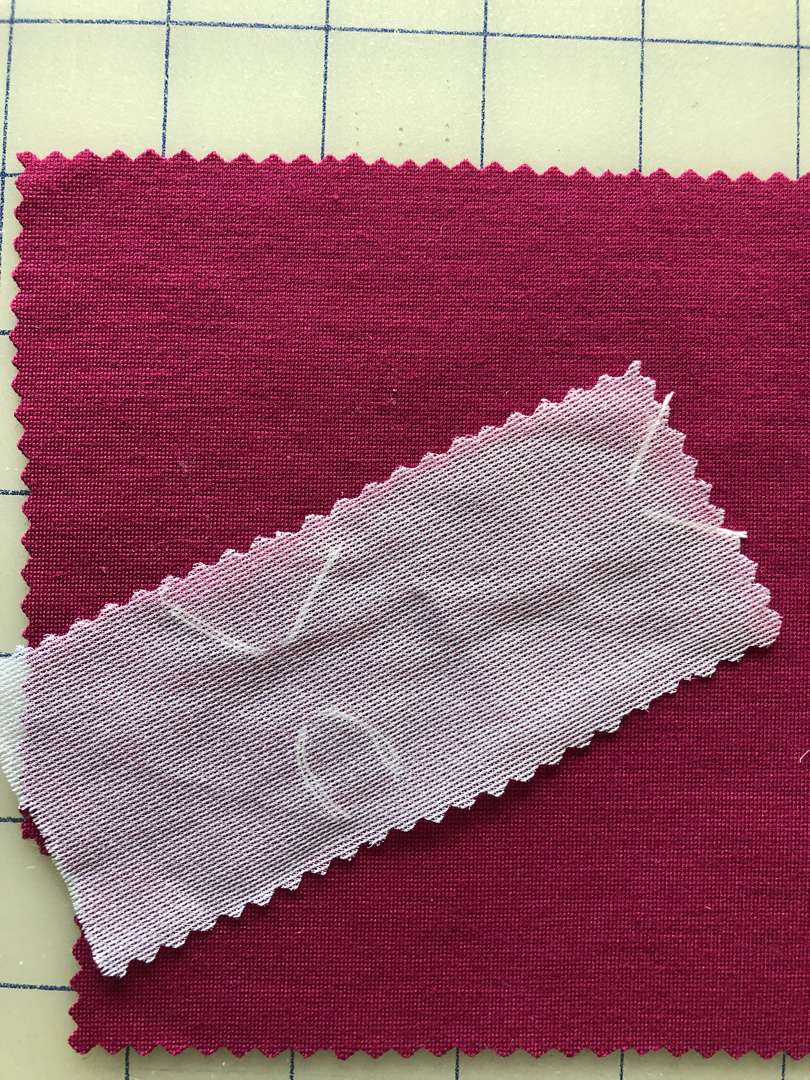 Shaping a flared hem with machine ease stitching - The Last Stitch