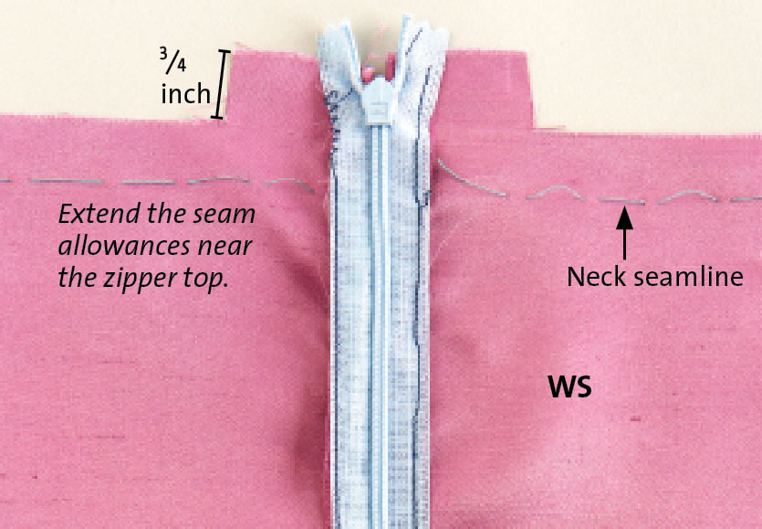 How To Sew An Invisible  Concealed Zipper The Garment Industry Way 