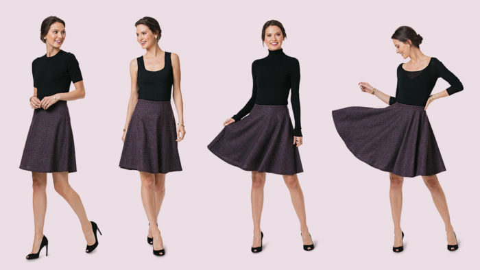 Skater shop skirt pattern