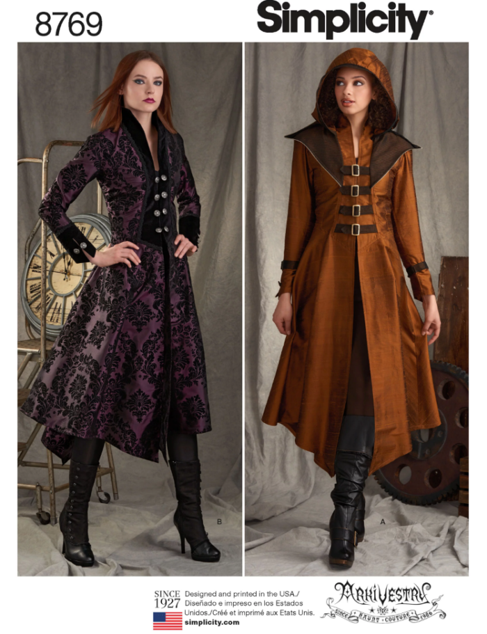 McCall's 8769 coat costume