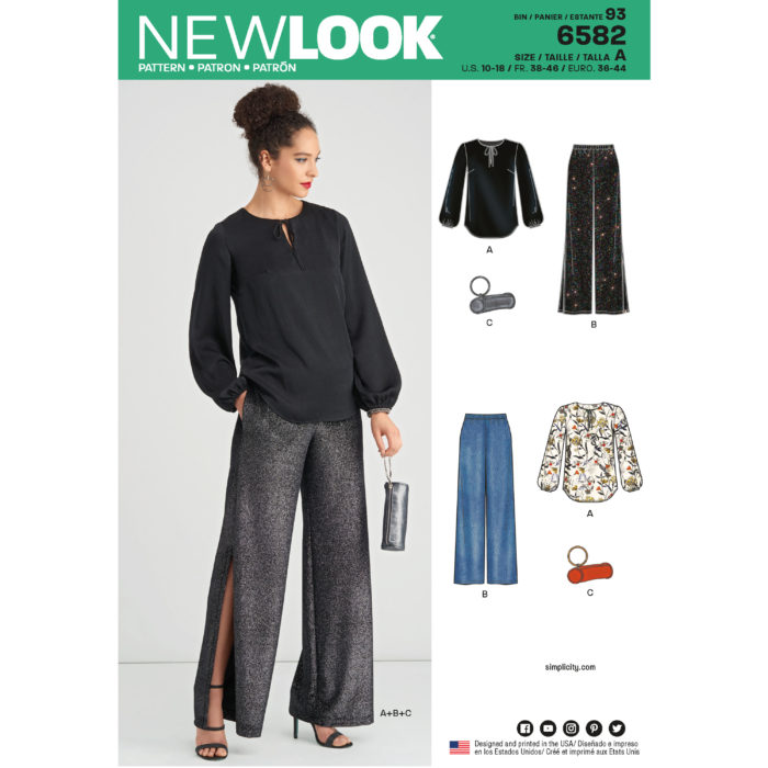 NewLook 6582 three-piece ensemble