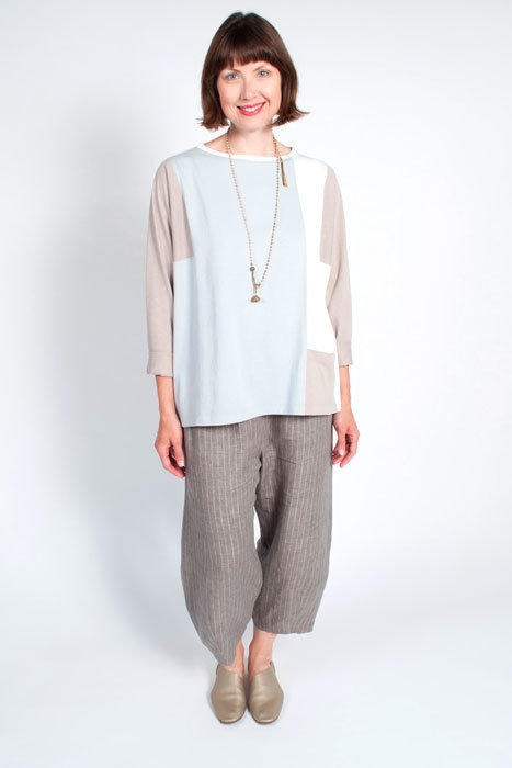 The Sewing Workshop top and pants ensemble