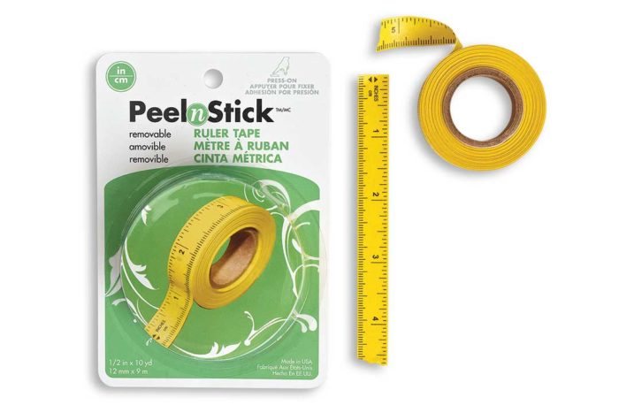 Peel n Stick Measuring Tape