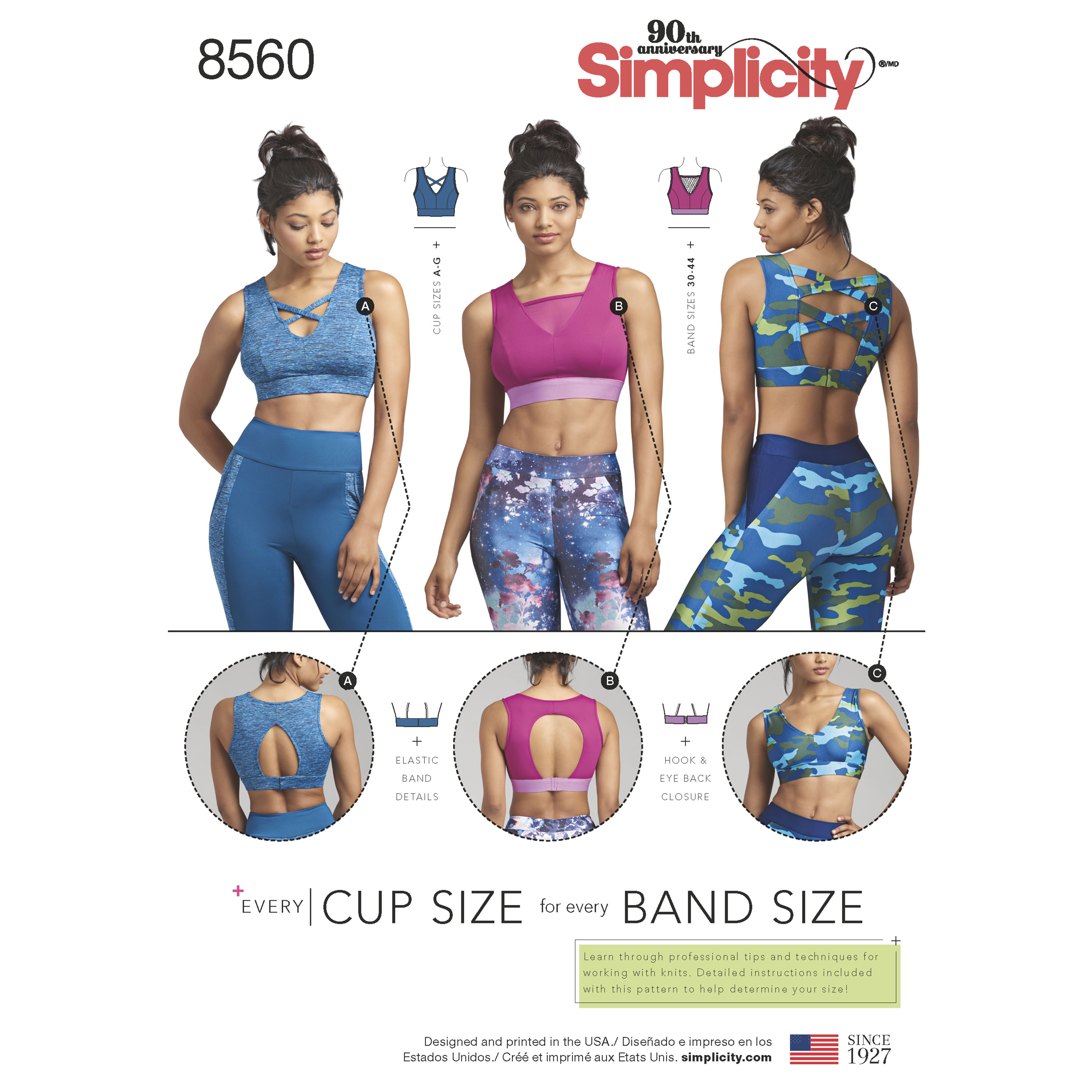 Ladies Top Pattern for Active Wear Pattern