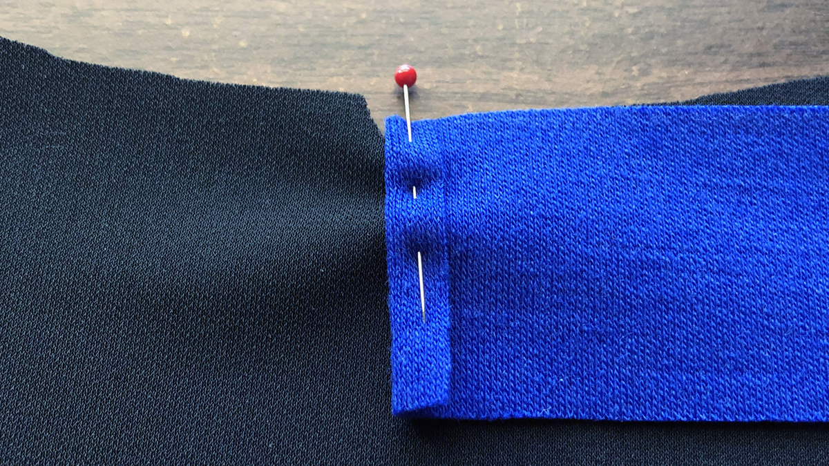 Tips for sewing knit necklines — In the Folds