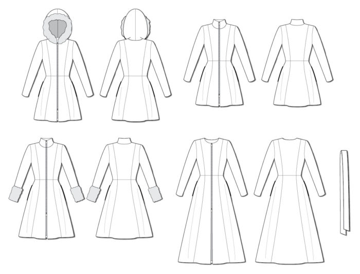 McCALLS 7848 - SEWING A COAT PART 2: PATTERN ALTERATIONS — BURIED DIAMOND