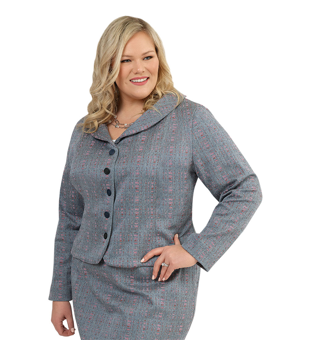 Plus size outlet suit jacket