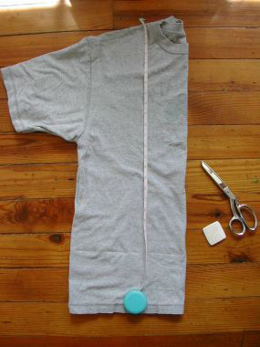 How to Upcycle a T Shirt into a Cardigan Threads