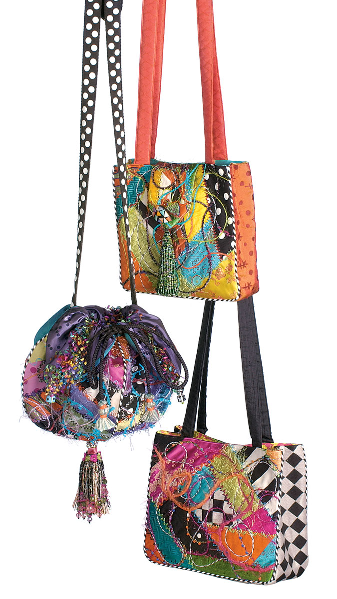 Crazy Quilt Shoulder Bag