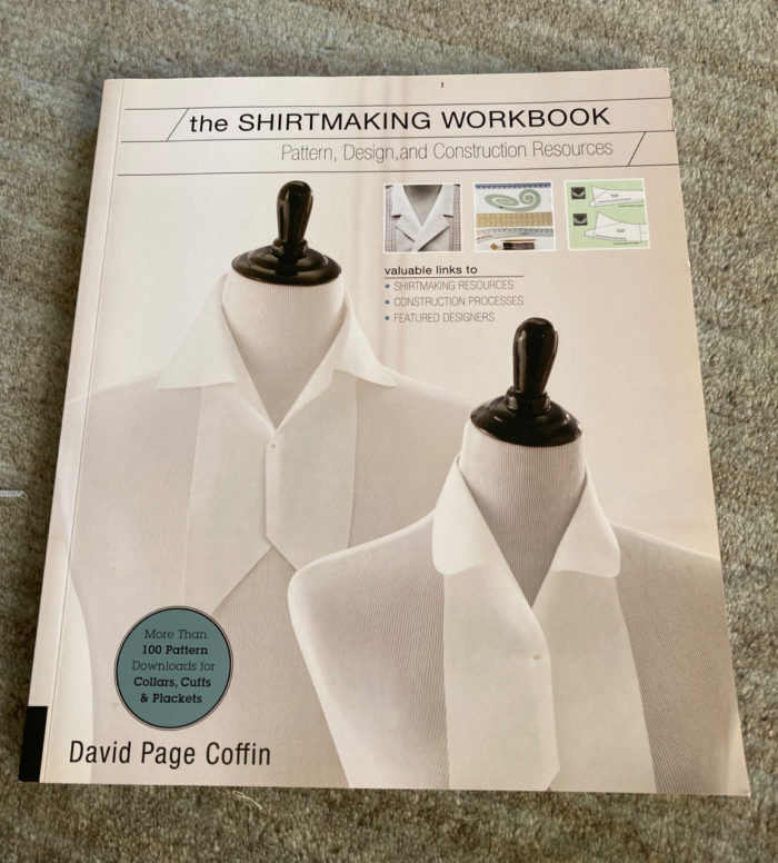 The Shirtmaking Workbook by David Page Coffin book cover