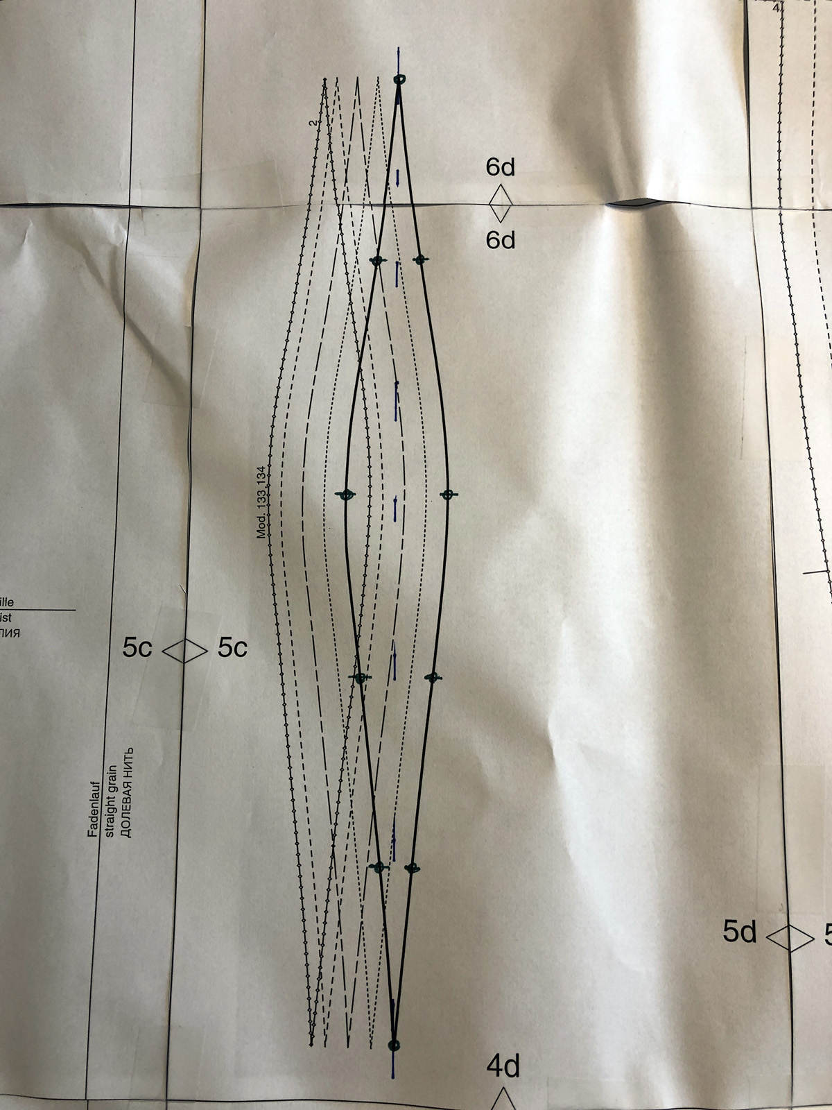 Optional circles at markings