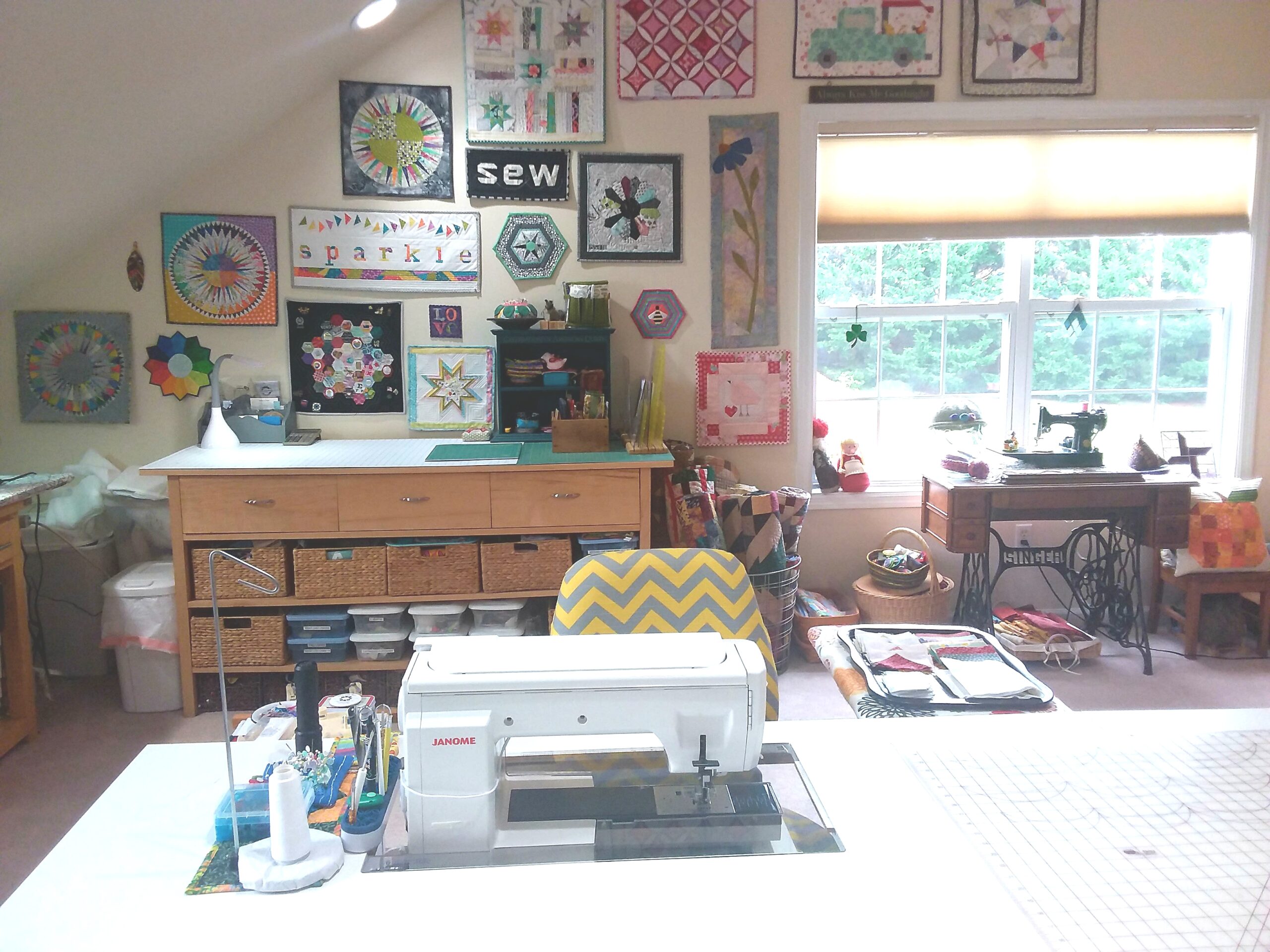 Inspiration from Maggie's Sewing Room - Threads