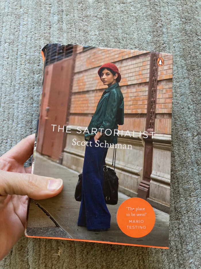 The book "The Sartorialist" by Scott Schuman