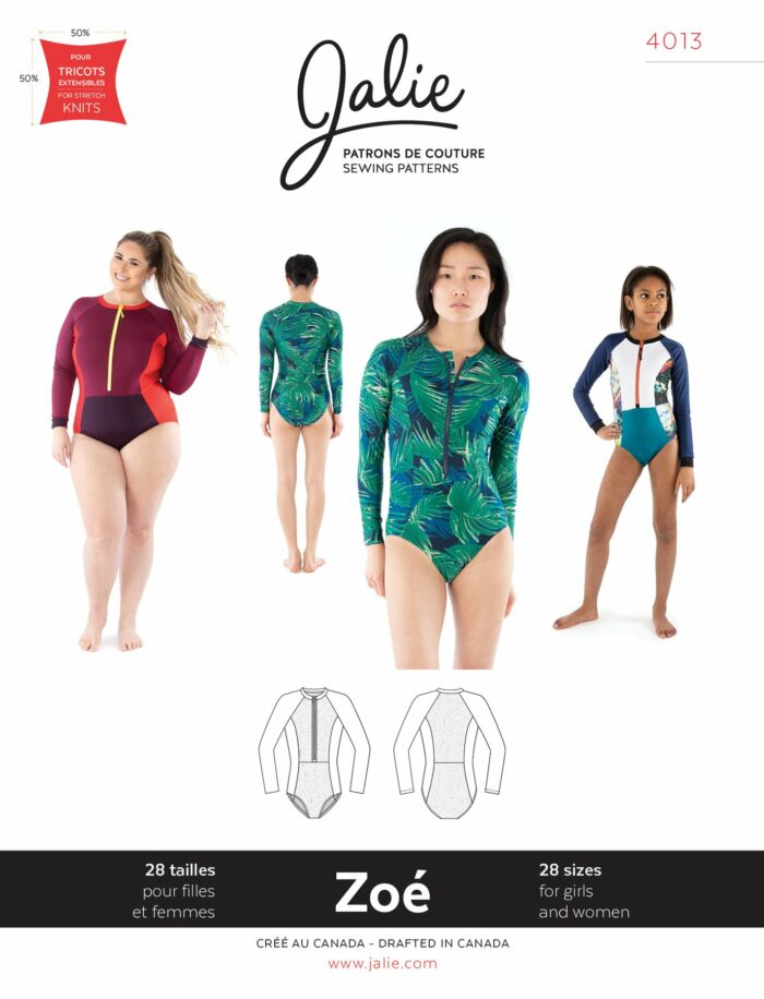 Faye Swimsuit Pattern, Sewing Pattern