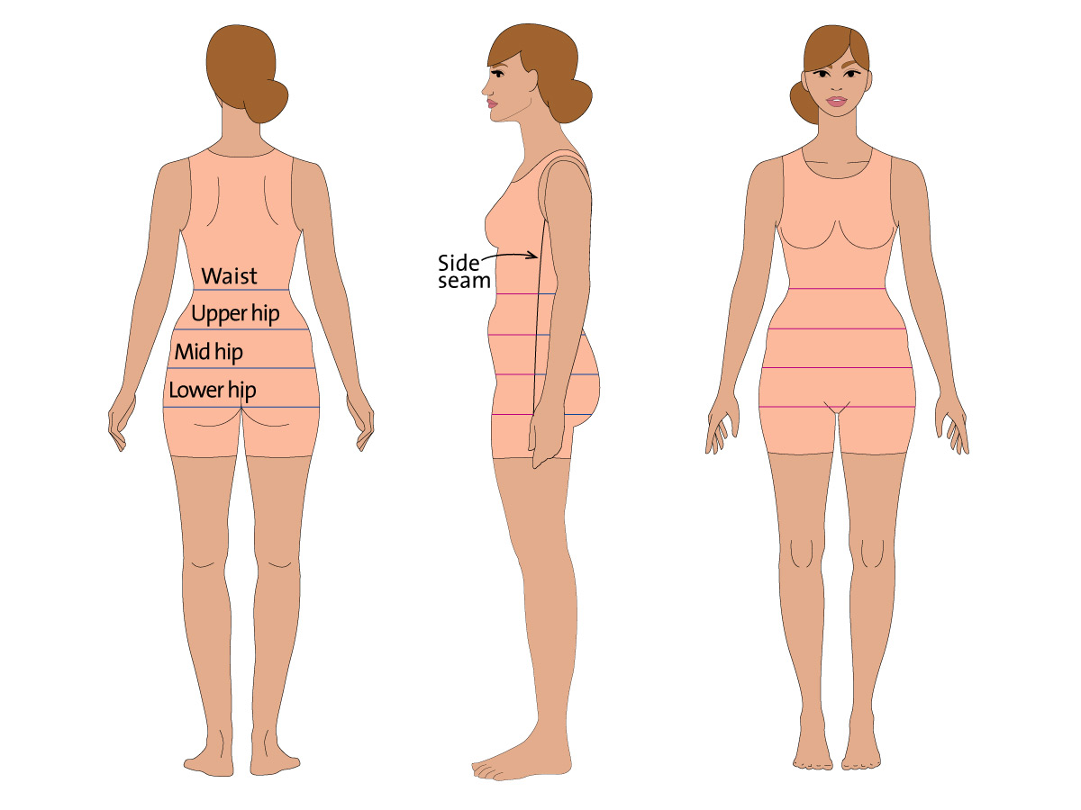 Tips for Fitting a Straight Skirt on 3 Body Types - Threads