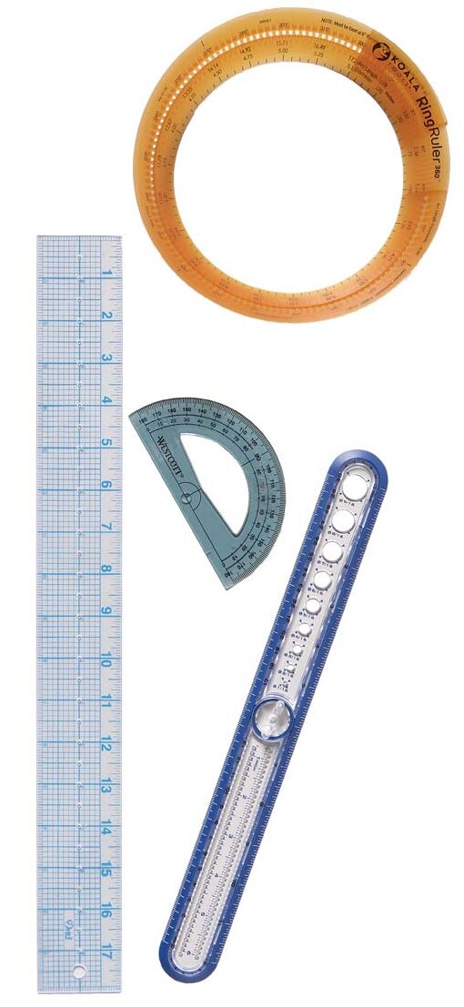 T-Square Metal Tailor Ruler - 30