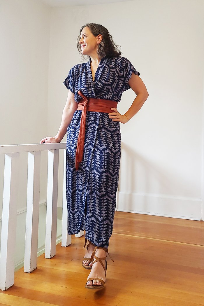 Sew House 7 Wildwood Wrap Dress Sewing Pattern