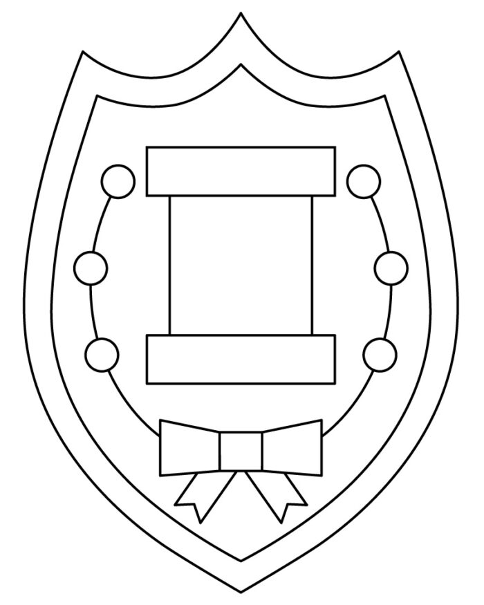 sketch for DIY insignia